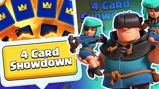 MUST USE DECK - 4 CARD SHOWDOWN - Clash Royale