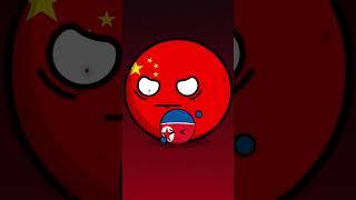 China Will Always Help Korea #countryballs