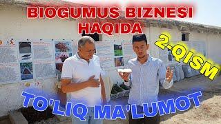 Biogumus Chuvalchang biznesi haqida to'liq ma'lumot 2-qism