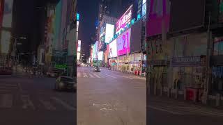 Classic: 6am in Times Square, New York City can be a lonely place 