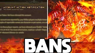 BANS are Back in Diablo Immortal