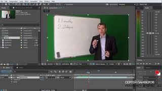 Adobe After Effects - Отслеживание лица человека маской