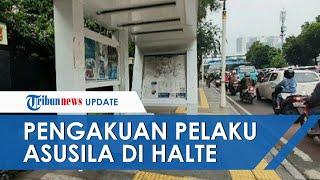 Pengakuan MA Wanita yang Berbuat Asusila di Halte Bus, Akui Sudah Berkali-kali Mesum di Tempat Umum