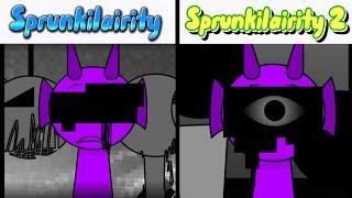 Sprunkilairity vs. Sprunkilairity 2! All Characters epic showdown