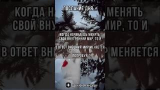 Послание дня.../ энергопрактика #энерготерапия