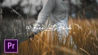 10 Free Luts Pack by Angr - Adobe Premiere Pro