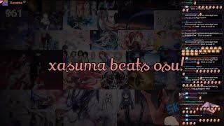 xasuma plays last 2 ranked maps! (xasuma beats osu! full clip)