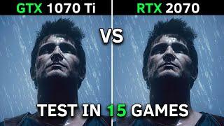 GTX 1070 Ti vs RTX 2070 | Test In 15 Latest Games | 2023