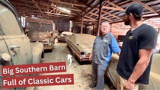 Unbelievable Discovery in Georgia! 30 Classic Cars Found in Massive Abandoned Barn!