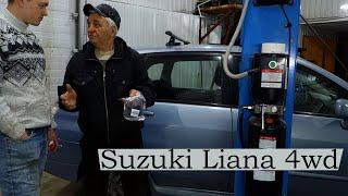 Текло масло 6 лет | Suzuki Liana 4wd | Замена сальника переходника масляного фильтра