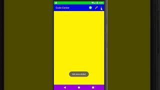 android material design toolbar example