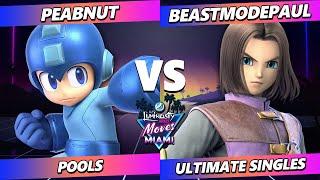 LMM Miami 2023 - Peabnut (Mega Man) Vs. BeastModePaul (Hero) Smash Ultimate - SSBU