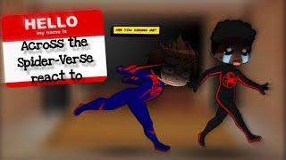 Across the Spider-Verse react to their memes 1/1