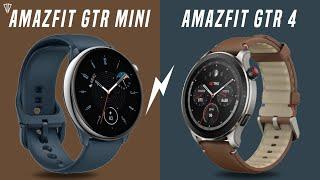 Amazfit GTR Mini VS Amazfit GTR 4