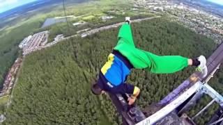 恐高勿入，极限运动精彩瞬间 Extreme walking on the top of high building Travel Channel 2016