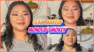 Glam Make Over- Monolid Eyes| Special Guest BFF | PerkiPerkins