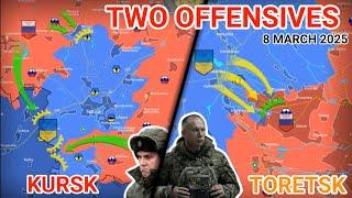 Ukrainians continue to advance in Toretsk | 20% of the city was recaptured [8 March 2025]