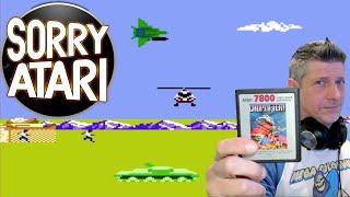 ️ Sorry Atari #73: Rob Utterly Fails at Choplifter on Atari 7800 ️