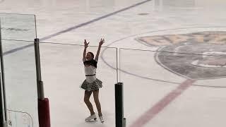 Julia skating at 2023 Hiawathaland