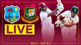  LIVE | West Indies v Bangladesh | 1st Test | Day 3