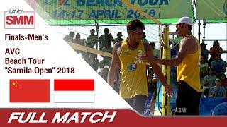 Indonesia vs China  | AVC Beach Tour "Samila Open" 2018 | Beach Volleyball Gold Medal Match