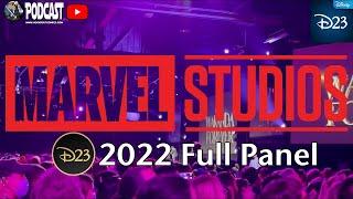 D23 2022 Marvel Studios Full Panel