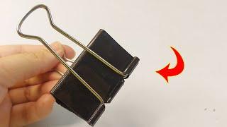 4 erstaunliche Hacks mit Binder Clip, die wirklich nützlich sind | TH Kreativ