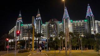 Lara Beach Hotels | Replica Bazaars | Evening Walk | Antalya | Türkiye | Oct 2024