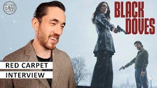 Andrew Koji Interview | Black Doves Premiere | Netflix Spy series | Keira Knightley | Ben Wishaw