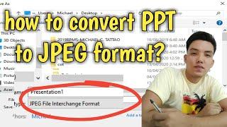 How to Convert PowerPoint Presentation to JPEG FORMAT