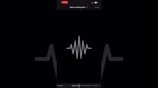 Back around guitar, very clean sounding imo #music #halfalive #backaround  #conditionsofapunk #nov54
