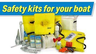 Seachoice Safety Kits Contain Life-Saving Equipment Required by the Coast Guard