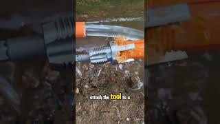 No Glue, No Welding—Just Drill and Fix Your Pipe! #plumbing #plumber