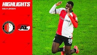 CHARACTER  | Highlights Feyenoord - AZ | Eredivisie 2024-2025