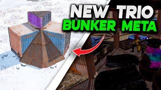 NEW TRIO BUNKER META in Rust | Rust Building Tutorial 2024