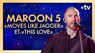 Maroon 5 "Moves like Jagger" et "This Love" - Le Gala des Pièces Jaunes