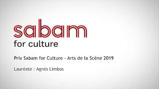 Agnès Limbos - Prix Sabam for Culture Arts de la Scène