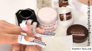  Tammy Taylor How To: Sculptured Acrylic Nails with Comeback Collection Gel Polish