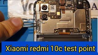 Xiaomi Redmi 10c test point