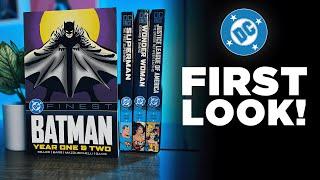 A FIRST LOOK at the DC FINEST Collections! | Batman, Superman, Wonder Woman, Justice League