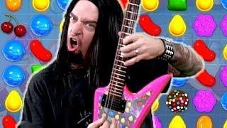 Candy Crush Heavy Metal Saga! - Key Of Awesome #86
