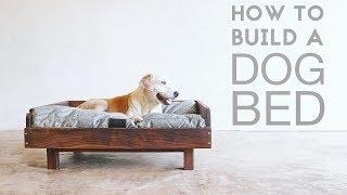 How To Build a Mid Century Modern Dog Bed | Modern Builds | EP. 72 | DIY