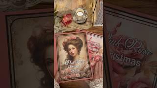 New Amazon Books Flip Through | Pink Rose Christmas Journal + Ephemera | Matte Covers Single-sided