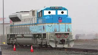 Reniel the Union Pacific SD70ACe George H.W. Bush Heritage Unit 4141
