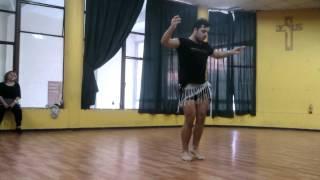 David Calderon, Musician & Male Bellydancer, Workshop Megance Dr. Samy Farag, 2014