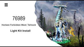 Install Lightailing Light Kit For Lego Horizon Forbidden West: Tallneck 76989