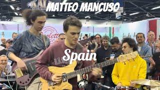 Matteo Mancuso plays Spain at NAMM Day Three! 01-27-24