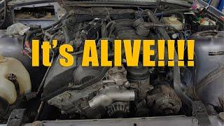 E36 BMW Swap Part 5: Installing the M52 and First Start!