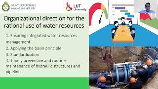 Rational Use of Water Resources in Russia – Ruslan Malygin, St Petersburg Mining University