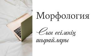 Қазақ тілі. ҰБТ дайындық: Сын есімнің шырайлары. Сөйлемдегі қызметі #қазақтілісабағы #сынесім